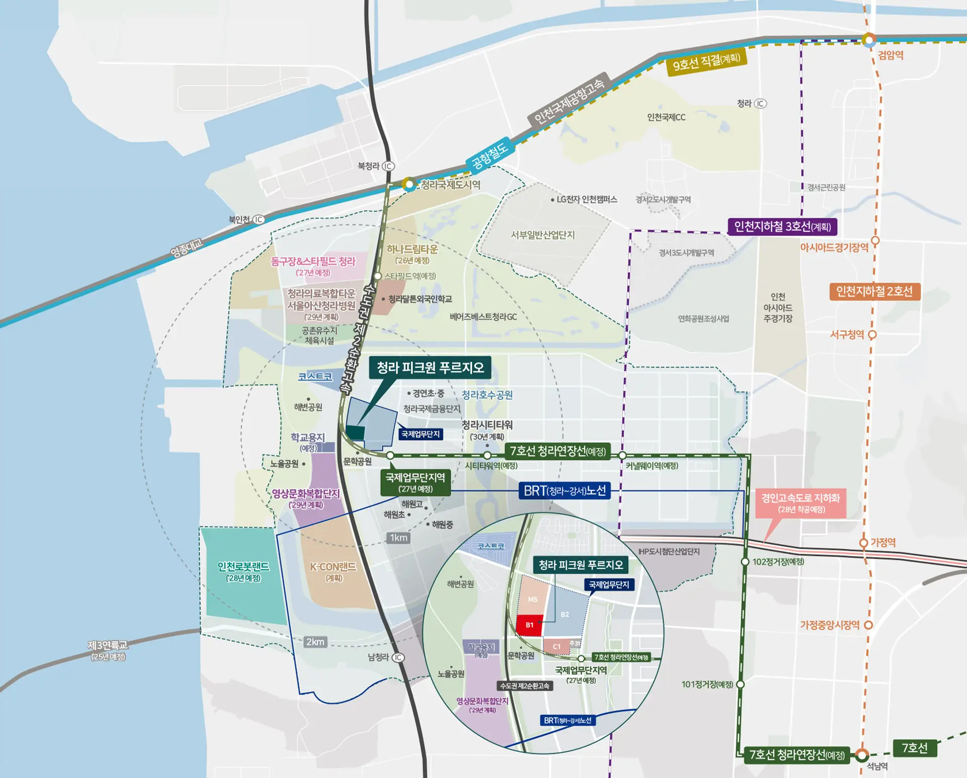 입지환경 1 location map